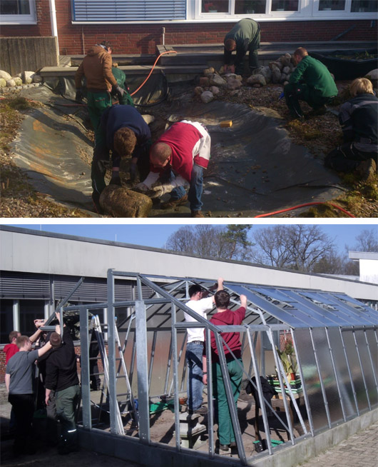 Gartenwerker Garten Landschaftsbau Bbs Row Europaschule